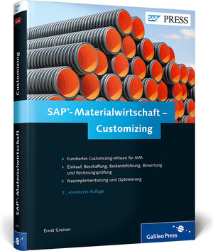 Buchcover SAP-Materialwirtschaft – Customizing | Ernst Greiner | EAN 9783836222617 | ISBN 3-8362-2261-2 | ISBN 978-3-8362-2261-7