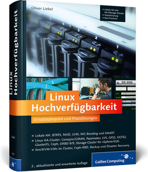 Buchcover Linux Hochverfügbarkeit | Oliver Liebel | EAN 9783836225427 | ISBN 3-8362-2542-5 | ISBN 978-3-8362-2542-7