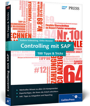 Buchcover Controlling mit SAP − 100 Tipps u. Tricks | Kathrin Schmalzing | EAN 9783836226028 | ISBN 3-8362-2602-2 | ISBN 978-3-8362-2602-8