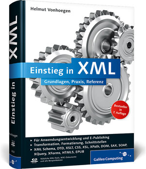 Buchcover Einstieg in XML | Helmut Vonhoegen | EAN 9783836226202 | ISBN 3-8362-2620-0 | ISBN 978-3-8362-2620-2