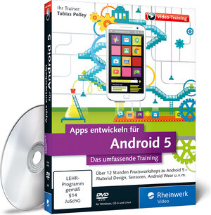 Buchcover Apps entwickeln für Android 5 | Tobias Polley | EAN 9783836226561 | ISBN 3-8362-2656-1 | ISBN 978-3-8362-2656-1