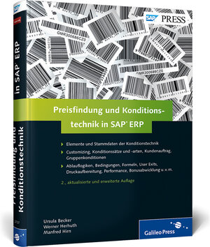 Buchcover Preisfindung und Konditionstechnik in SAP ERP | Ursula Becker | EAN 9783836227377 | ISBN 3-8362-2737-1 | ISBN 978-3-8362-2737-7