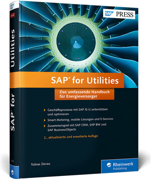 Buchcover SAP for Utilities | Tobias Zierau | EAN 9783836227704 | ISBN 3-8362-2770-3 | ISBN 978-3-8362-2770-4
