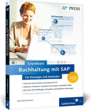Buchcover Buchhaltung mit SAP: Der Grundkurs für Einsteiger und Anwender | Ana Carla Psenner | EAN 9783836228275 | ISBN 3-8362-2827-0 | ISBN 978-3-8362-2827-5