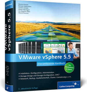 Buchcover VMware vSphere 5.5 | Dennis Zimmer | EAN 9783836229357 | ISBN 3-8362-2935-8 | ISBN 978-3-8362-2935-7