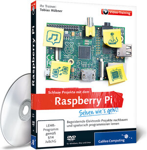 Buchcover Schlaue Projekte mit dem Raspberry Pi | Tobias Hübner | EAN 9783836229647 | ISBN 3-8362-2964-1 | ISBN 978-3-8362-2964-7