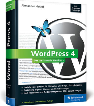 Buchcover WordPress 4 | Alexander Hetzel | EAN 9783836230421 | ISBN 3-8362-3042-9 | ISBN 978-3-8362-3042-1