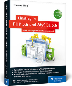 Buchcover Einstieg in PHP 5.6 und MySQL 5.6 | Thomas Theis | EAN 9783836230506 | ISBN 3-8362-3050-X | ISBN 978-3-8362-3050-6