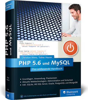 Buchcover PHP 5.6 und MySQL | Christian Wenz | EAN 9783836230582 | ISBN 3-8362-3058-5 | ISBN 978-3-8362-3058-2