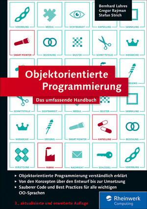 Buchcover Objektorientierte Programmierung | Bernhard Lahres | EAN 9783836232142 | ISBN 3-8362-3214-6 | ISBN 978-3-8362-3214-2