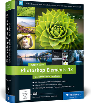 Buchcover Photoshop Elements 13 | Jürgen Wolf | EAN 9783836234436 | ISBN 3-8362-3443-2 | ISBN 978-3-8362-3443-6