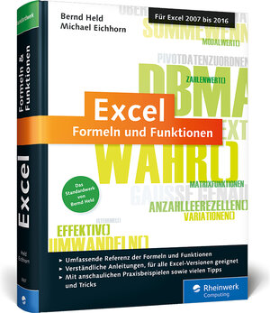 Buchcover Excel – Formeln und Funktionen | Bernd Held | EAN 9783836235075 | ISBN 3-8362-3507-2 | ISBN 978-3-8362-3507-5