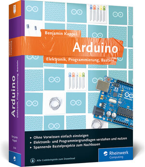 Buchcover Arduino | Benjamin Kappel | EAN 9783836236485 | ISBN 3-8362-3648-6 | ISBN 978-3-8362-3648-5