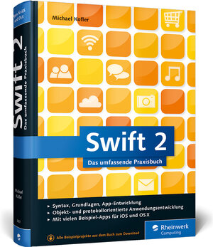 Buchcover Swift 2 | Michael Kofler | EAN 9783836236515 | ISBN 3-8362-3651-6 | ISBN 978-3-8362-3651-5