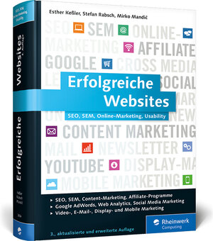 Buchcover Erfolgreiche Websites | Esther Keßler | EAN 9783836236546 | ISBN 3-8362-3654-0 | ISBN 978-3-8362-3654-6