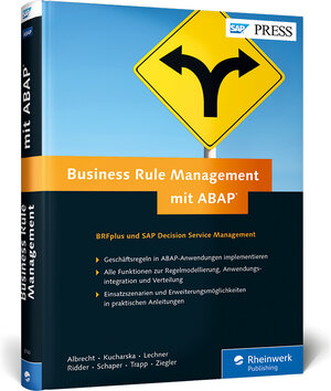 Buchcover Business Rule Management mit ABAP | Thomas Albrecht | EAN 9783836237437 | ISBN 3-8362-3743-1 | ISBN 978-3-8362-3743-7