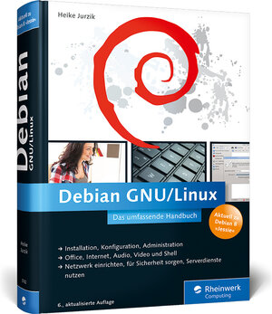 Buchcover Debian GNU/Linux | Heike Jurzik | EAN 9783836237628 | ISBN 3-8362-3762-8 | ISBN 978-3-8362-3762-8