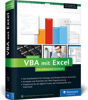 Buchcover VBA mit Excel | Bernd Held | EAN 9783836238212 | ISBN 3-8362-3821-7 | ISBN 978-3-8362-3821-2