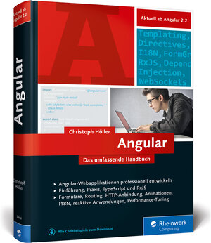 Buchcover Angular | Christoph Höller | EAN 9783836239141 | ISBN 3-8362-3914-0 | ISBN 978-3-8362-3914-1