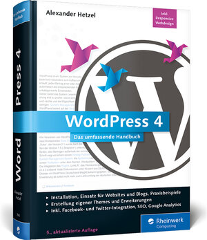 Buchcover WordPress 4 | Alexander Hetzel | EAN 9783836239431 | ISBN 3-8362-3943-4 | ISBN 978-3-8362-3943-1
