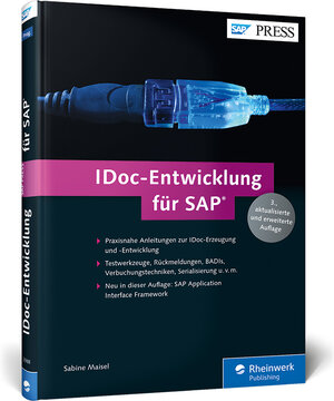 Buchcover IDoc-Entwicklung für SAP | Sabine Maisel | EAN 9783836239882 | ISBN 3-8362-3988-4 | ISBN 978-3-8362-3988-2