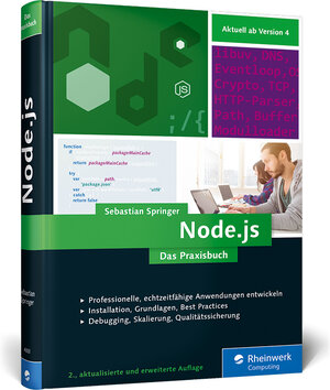 Buchcover Node.js | Sebastian Springer | EAN 9783836240031 | ISBN 3-8362-4003-3 | ISBN 978-3-8362-4003-1