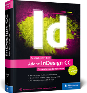 Buchcover Adobe InDesign CC | Hans Peter Schneeberger | EAN 9783836240079 | ISBN 3-8362-4007-6 | ISBN 978-3-8362-4007-9