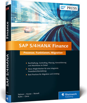 Buchcover SAP S/4HANA Finance | Janet Salmon | EAN 9783836241939 | ISBN 3-8362-4193-5 | ISBN 978-3-8362-4193-9