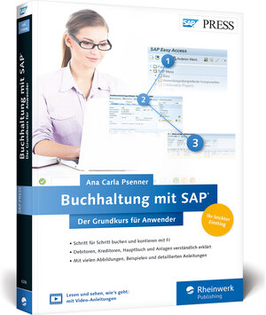 Buchcover Buchhaltung mit SAP: Der Grundkurs für Anwender | Ana Carla Psenner | EAN 9783836242066 | ISBN 3-8362-4206-0 | ISBN 978-3-8362-4206-6