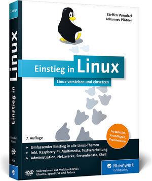 Buchcover Einstieg in Linux | Steffen Wendzel | EAN 9783836242387 | ISBN 3-8362-4238-9 | ISBN 978-3-8362-4238-7