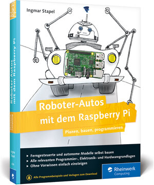 Buchcover Roboter-Autos mit dem Raspberry Pi | Ingmar Stapel | EAN 9783836242943 | ISBN 3-8362-4294-X | ISBN 978-3-8362-4294-3