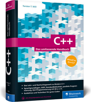 Buchcover C++ | Torsten T. Will | EAN 9783836243629 | ISBN 3-8362-4362-8 | ISBN 978-3-8362-4362-9