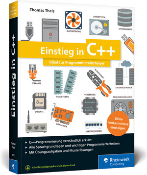 Buchcover Einstieg in C++ | Thomas Theis | EAN 9783836245104 | ISBN 3-8362-4510-8 | ISBN 978-3-8362-4510-4