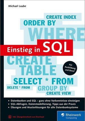 Buchcover Einstieg in SQL / Rheinwerk Computing | Michael Laube | EAN 9783836245654 | ISBN 3-8362-4565-5 | ISBN 978-3-8362-4565-4