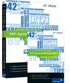 Buchcover SAP-Systemadministration − 100 Tipps & Tricks | Helmut Krcmar | EAN 9783836247221 | ISBN 3-8362-4722-4 | ISBN 978-3-8362-4722-1