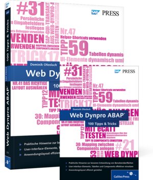 Buchcover Web Dynpro ABAP − 100 Tipps & Tricks | Dominik Ofenloch | EAN 9783836247689 | ISBN 3-8362-4768-2 | ISBN 978-3-8362-4768-9