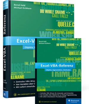 Buchcover Excel-VBA-Referenz | Bernd Held | EAN 9783836251389 | ISBN 3-8362-5138-8 | ISBN 978-3-8362-5138-9