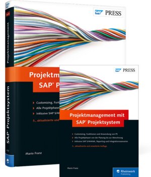 Buchcover Projektmanagement mit SAP Projektsystem | Mario Franz | EAN 9783836254687 | ISBN 3-8362-5468-9 | ISBN 978-3-8362-5468-7