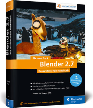 Buchcover Blender 2.7 | Thomas Beck | EAN 9783836261067 | ISBN 3-8362-6106-5 | ISBN 978-3-8362-6106-7