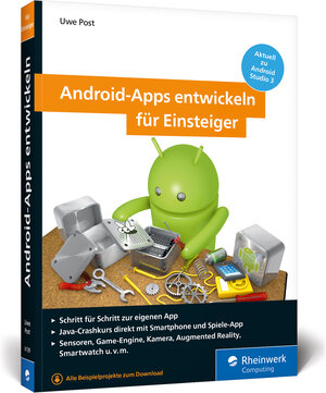 Buchcover Android-Apps entwickeln für Einsteiger | Uwe Post | EAN 9783836261395 | ISBN 3-8362-6139-1 | ISBN 978-3-8362-6139-5