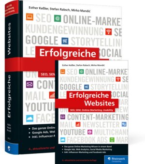 Buchcover Erfolgreiche Websites | Esther Keßler | EAN 9783836262156 | ISBN 3-8362-6215-0 | ISBN 978-3-8362-6215-6