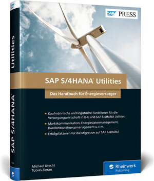 Buchcover SAP S/4HANA Utilities | Michael Utecht | EAN 9783836262644 | ISBN 3-8362-6264-9 | ISBN 978-3-8362-6264-4