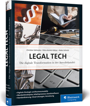 Buchcover Legal Tech | Christian Solmecke | EAN 9783836263566 | ISBN 3-8362-6356-4 | ISBN 978-3-8362-6356-6