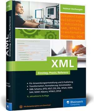Buchcover XML | Helmut Vonhoegen | EAN 9783836265379 | ISBN 3-8362-6537-0 | ISBN 978-3-8362-6537-9