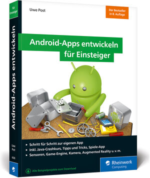 Buchcover Android-Apps entwickeln für Einsteiger | Uwe Post | EAN 9783836269285 | ISBN 3-8362-6928-7 | ISBN 978-3-8362-6928-5