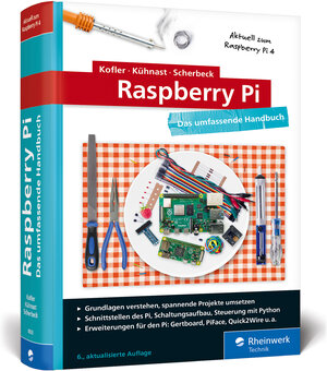 Buchcover Raspberry Pi | Michael Kofler | EAN 9783836269339 | ISBN 3-8362-6933-3 | ISBN 978-3-8362-6933-9