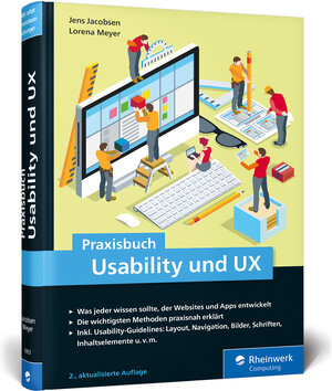 Buchcover Praxisbuch Usability und UX | Jens Jacobsen | EAN 9783836269537 | ISBN 3-8362-6953-8 | ISBN 978-3-8362-6953-7