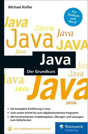 Buchcover Java / Rheinwerk Computing | Michael Kofler | EAN 9783836269605 | ISBN 3-8362-6960-0 | ISBN 978-3-8362-6960-5