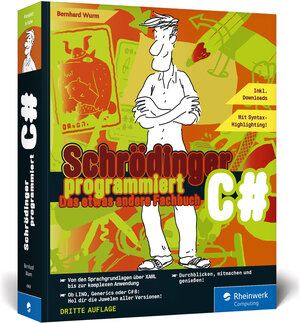 Buchcover Schrödinger programmiert C# | Bernhard Wurm | EAN 9783836269681 | ISBN 3-8362-6968-6 | ISBN 978-3-8362-6968-1
