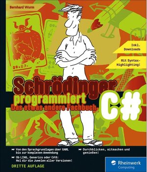 Buchcover Schrödinger programmiert C# | Bernhard Wurm | EAN 9783836269704 | ISBN 3-8362-6970-8 | ISBN 978-3-8362-6970-4